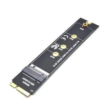 מתאם כרטיס 64G 128G 256G 512G מ. 2 SATA NGFF SSD עבור 2012-MacBook Air A1465 A1466 עבור אפל SSD מתאם מחבר כרטיס Riser