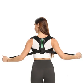 מתכוונן הכתף האחורית יציבה תיקונים החגורה הבריח עמוד השדרה תמיכה לעצב מחדש את הגוף שלך הביתה משרד הספורט הגב העליון לצוואר