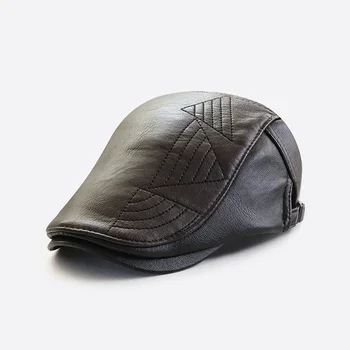 מתנה לסבא של 2022 overwinter אייבי כובע חם שכבה של כתב מזדמן כומתה גדול כומתה 55-60 ס 