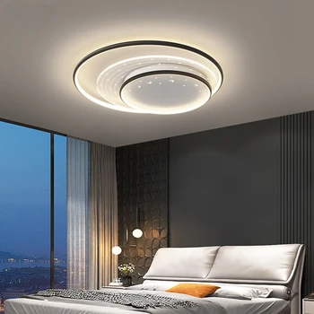 נברשות נורדי יוקרה חדש LED אורות התקרה מקורה הביתה יצירתי המנורה עיצוב המלתחה פינת חי חדר לימוד חדר השינה