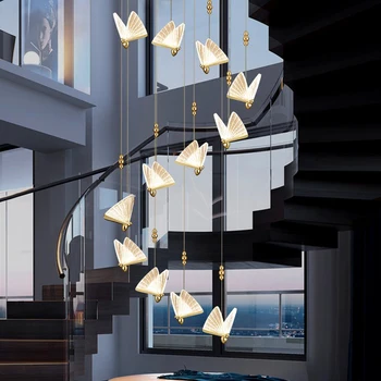 נורדי עיצוב הבית חדר האוכל תליון מנורה אורות תאורה פנימית מנורת תקרה תלויה תאורה מנורות לסלון