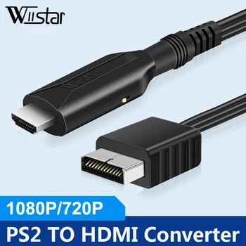 נייד PS1 PS2 ל-HDMI 480i/480p/576i אודיו ממיר וידאו תומך בכל PS2/PS1 מצבי תצוגה PS2 ל-HDMI
