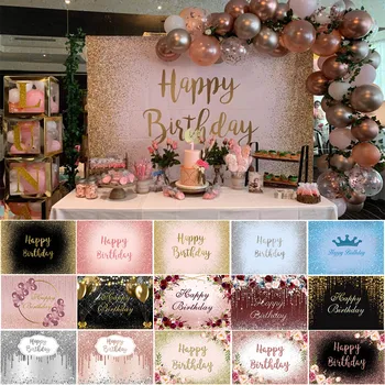נצנצים זהב הנקודות יום הולדת רקע יום הולדת התינוק להתאים אישית את הפוסטר שולחן הקינוחים קישוט צילום רקע