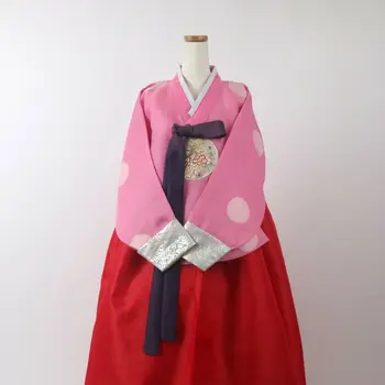 נשים ההאנבוק הזה קוריאני מסורתי שמלה L-גודל 39.4 & quot; (100cm) 5'6