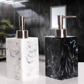 סבון נוזלי מתקן שרף חומר האמבטיה שמפו botte אמבטיה יצירתי אמולסיה בקבוק לחיצה על סוג היד Soap Dispenser