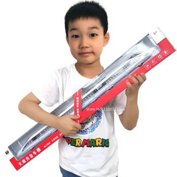 סגסוגת Fuxing במהירות גבוהה הרכבת מודל ללא הגבלה חיבור של מהירות גבוהה הרכבת הרמוניה מסלול האור נשמע לסגת צעצועים לילדים