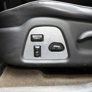 סגסוגת אלומיניום מושב המכונית התאמת מתג בפני שריטות לוח דקורטיבי מדבקה האמר H3 2005-2009 אביזרי רכב