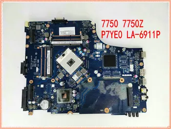 עבור Acer aspire 7750 7750Z המחברת P7YE0 לה-6911P MBRN802001 MB.RN802.001 לוח ראשי HM65 DDR3 לה-6911P מחשב נייד לוח אם
