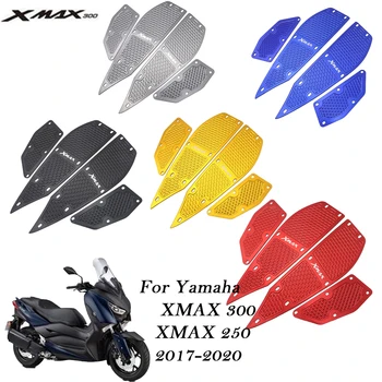 עבור ימאהה XMAX 250 XMAX 300 XMAX 400 X-MAX 250 X-MAX 300 X-מקס 400 2017-2018 קטנוע הדום מדרך לדרוך הרישוי.