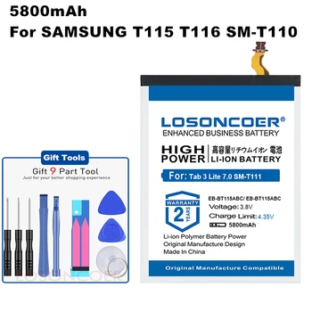 עבור מחשב לוח Samsung Galaxy Tab 3 Lite 7.0 3G SM-T110 T115 SM-T111 SM-T116 T111 T3600E T110 T116 EB-BT111ABE EB-BT115ABC סוללה