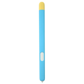 עבור סמסונג גלקסי טד S6 לייט עט שרוול לוח Pen עט מגע סיליקון מקרה מגן שרוול כחול