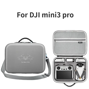 על DJI Mini3 Pro תיק כתף PU עמיד למים תיק RC מסך מרחוק בקר אחסון נייד תיק נשיאה אביזרים