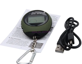 על ידי DHL או Fedex 10pcs כף יד, מחזיק מפתחות מיני GPS PG03 ניווט חיצוני ספורט נסיעות מיני ניווט GPS