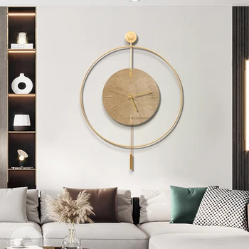 פאר מודרני קיר שעון חכם מתקדם למשרד עיצוב יצירתי שעון קיר נורדי השינה Mecanismo רלו ונקייה קיר בעיצוב
