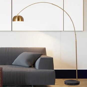 פשוט המודרני הגנה העין Led מנורת רצפה יצירתי סלון, חדר לימוד חדר השינה ונג דיג שולחנות מתקן זהב אורות קומה