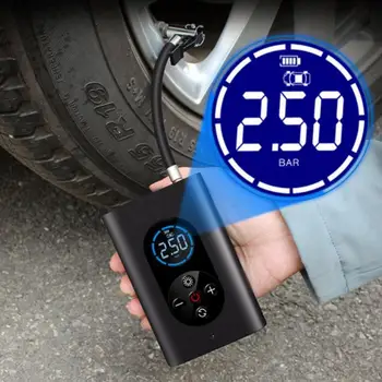 צמיג Inflator נייד אלחוטי משאבת אוויר מתנפחים חשמלי צמיג דיגיטלי חיישן לחץ משאבת עבור משאית רכב שטח רכב הקראוון