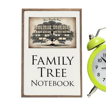 קדמון שיא המחברת היוחסין חוברת היסטוריה משפחתית שיא הספר בבית העץ המשפחתי הסיפור חוברת העבודה עבור סלון מרפסת