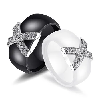 קוטיק תכשיטי אופנה נשים טבעת עם AAA קריסטל 8 מ 