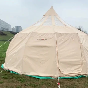 קמפינג משפחתי חיצונית טיפת מים בד אוהלים