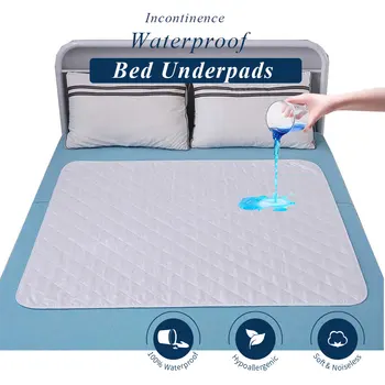 רחיץ Underpad סופג עמיד למים בריחת שתן במיטה רפידות 50x70cm/70x90cm עבור נשים & הכלב & התינוק