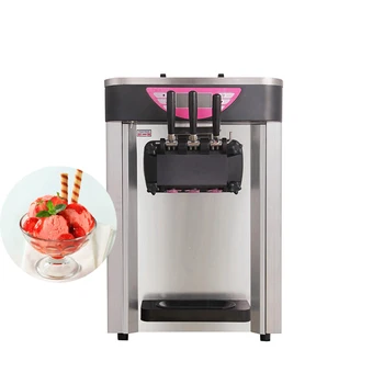 רכה, גלידה, מכונת נייד מסחרי מכונת הפרוזן יוגורט, נירוסטה מתוק מכונת גלידה
