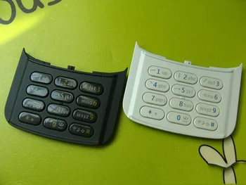 שחור/לבן חדש Ymitn טלפון נייד דיור לכסות מקרה מקשי מקלדות עבור Nokia N86 משלוח חינם