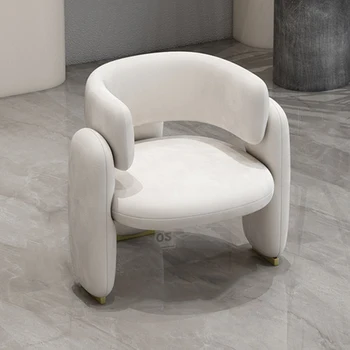 תירגע מודרני בכורסה בסלון האיפור יחיד ארגונומי ורך כיסא הפוף החתונה Fauteuil סלון ריהוט הסלון.